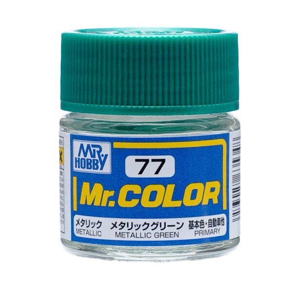 C77 Mr. Color Metallic Green / Grün metallisch 10 ml