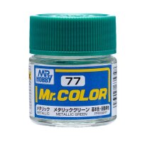 C77 Mr. Color Metallic Green / Grün metallisch 10 ml