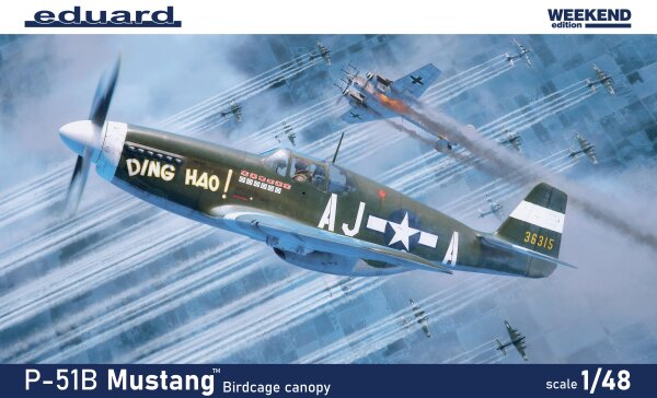 1/48 P-51B/C Mustang Birdcage canopy - WEEKEND edition