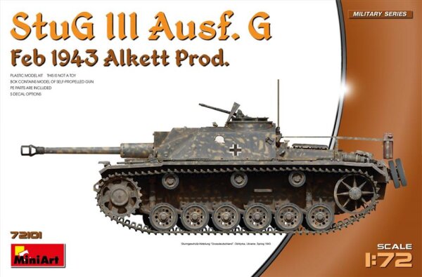 1/72 StuG III Ausf. G Februar 1943 Alkett Prod.