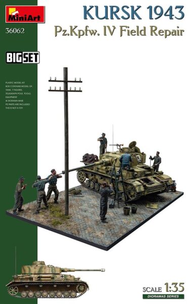 1/35 Kursk 1943 - Pz.Kpfw.IV Field Repair - Big Set