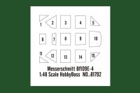 1/48 Messerschmitt Bf-109E-4