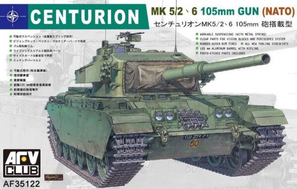 1/35 Centurion Mk. 5/2,6 105 mm (NATO)