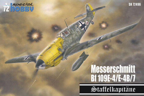 1/72 Messerschmitt Bf-109E-4/7 "Staffelkapitäne"
