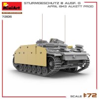 1/72 StuG III Ausf. G April 1943 Alkett Prod.