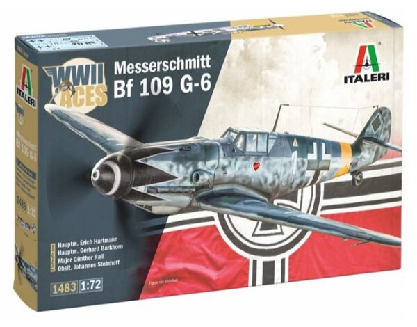 1/72 Messerschmitt Bf-109G-6 WWII Aces