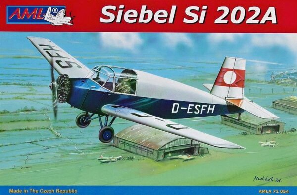 1/72 Siebel Si-202A / Si-202B German Light Sportsplane