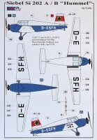 1/72 Siebel Si-202A / Si-202B German Light Sportsplane