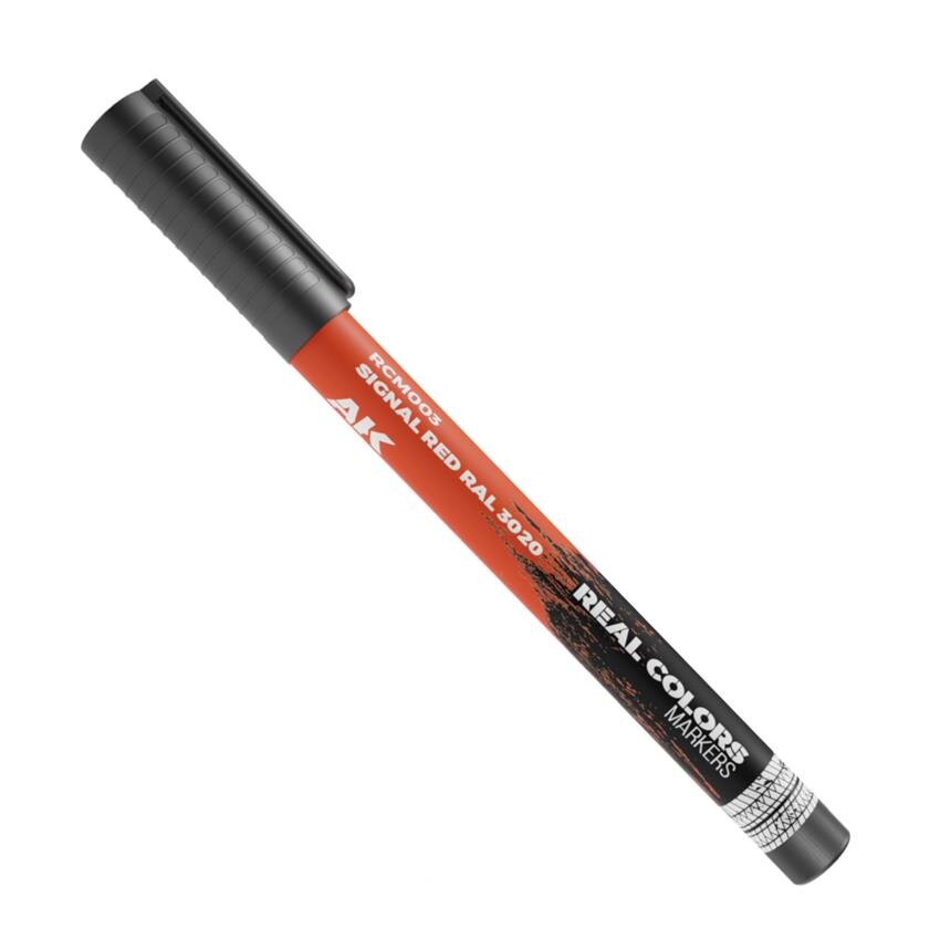 AK Real Colors Marker RCM003 - Signal Red RAL 3020