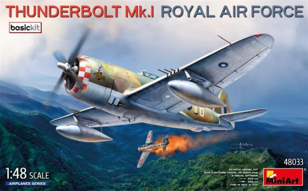 1/48 Thunderbolt Mk.I. Royal Air Force - Basic Kit