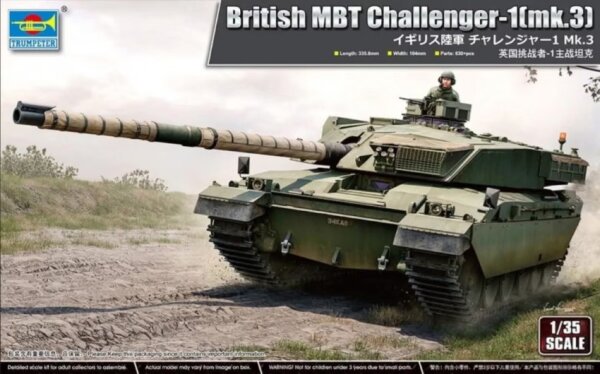 1/35 British MBT Challenger-1 (mk.3)