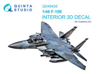 1/48 F-15E - 3D Interior Decals for Academy