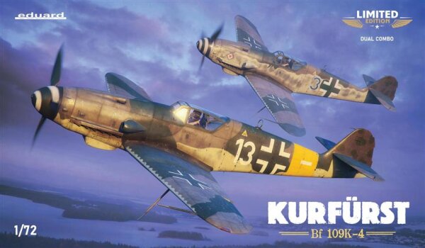 1/72 KURFÜRST Bf-109K-4 - Dual Combo - Limited Edition