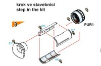 1/72 Mirage IIIC late - Atar 9C Engine Nozzle for Special Hobby