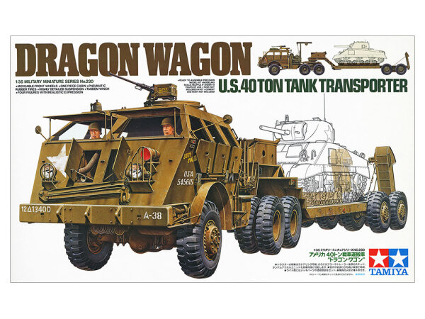 1/35 U.S. 40ton Tank Transporter "Dragon Wagon"