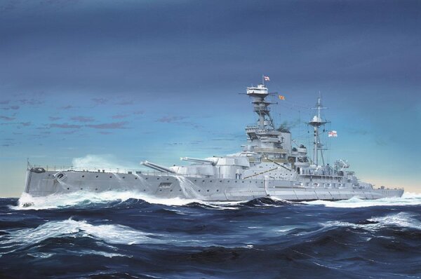 Trumpeter 05378 - HMS Royal Oak 1:350