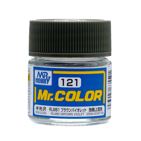 C121 Mr. Color RLM81 Brown Violet / Braunviolett seidenmatt 10ml