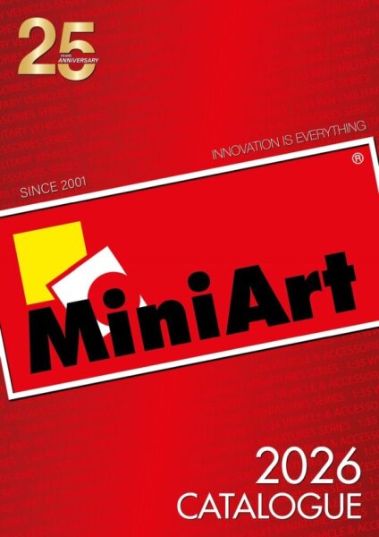 MiniArt Plastic Model Kits Katalog 2026
