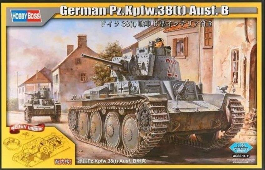 HobbyBoss Echelle 1 : 35 cm allemand Panzerkampfwagen IV Ausf B modèle HobbyBoss Echelle 1 : 35 cm allemand Panzerkampfwagen IV Ausf B modèle