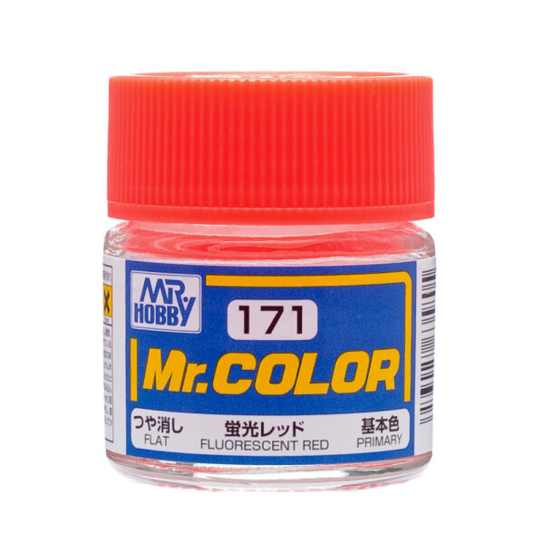 C171 Mr. Color Fluorescent Red / leuchtendes Rot 10ml