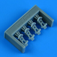 1/48 German Luftwaffe WWII pedals - early version
