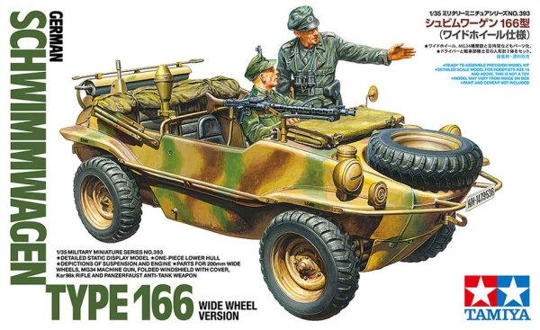 1/35 German Schwimmwagen Type 166 Wide Wheel Version