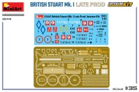 1/35 British Stuart Mk. I Late Prod. (Interior Kit)