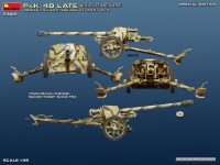 1/35 German 7,5cm PaK 40 Late w/Elite Artillerie Regiment Crew. Special Edition