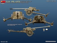 1/35 German 7,5cm PaK 40 Late w/Elite Artillerie Regiment Crew. Special Edition