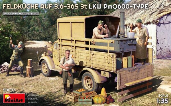 1/35 Feldküche auf 3,6-36S 3t LKW PmQ600-Type