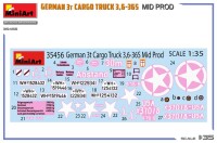 1/35 German 3t Cargo Truck 3,6-36S Mid Production