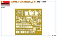 1/35 German 3t Cargo Truck 3,6-36S Mid Production