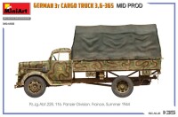 1/35 German 3t Cargo Truck 3,6-36S Mid Production