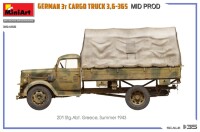 1/35 German 3t Cargo Truck 3,6-36S Mid Production