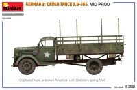 1/35 German 3t Cargo Truck 3,6-36S Mid Production