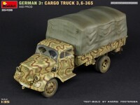 1/35 German 3t Cargo Truck 3,6-36S Mid Production