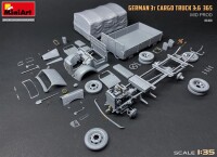 1/35 German 3t Cargo Truck 3,6-36S Mid Production