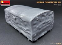 1/35 German 3t Cargo Truck 3,6-36S Mid Production