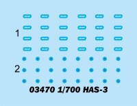 1/700 Westland Lynx HAS.3 Helicopter
