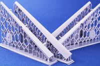 1/48 Westland Lysander Mk.I/Mk.III Wing Slats - Outer Sections for Airfix