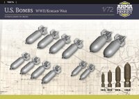 1/72 U.S. Bombs WWII/Korean War