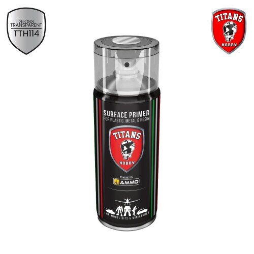 TITANS HOBBY Transparent Gloss Varnish 400ml