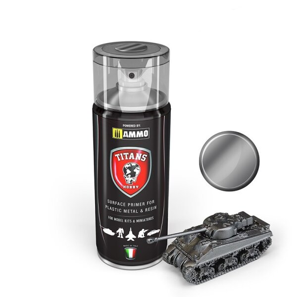 TITANS HOBBY Gun Metal Primer 400ml