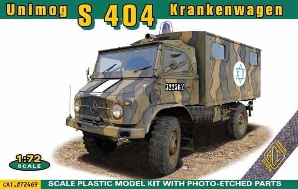 1/72 Unimog S 404 Krankenwagen