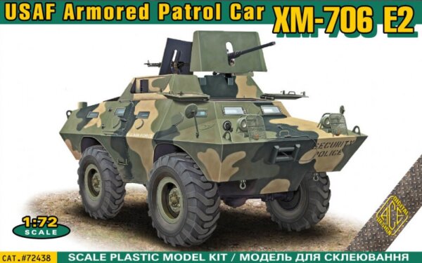 XM-706 E2 USAF Armored Patrol Car in 1:72