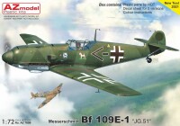 1/72 Messerschmitt Bf-109E-1 "JG 51"