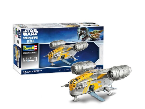 1/72 STAR WARS The Mandalorian and Grogu - Razor Crest