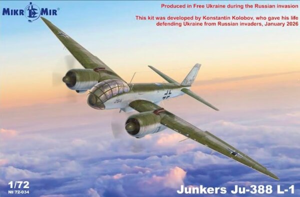 1/72 Junkers Ju-388L-1 Reconnaissance Aircraft