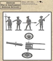 1/72 American War of Independence - American Artillery