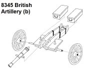 1/72 American War of Independence - British Artillery